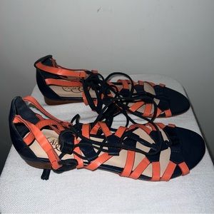Candela NWT Lace-up Sandals